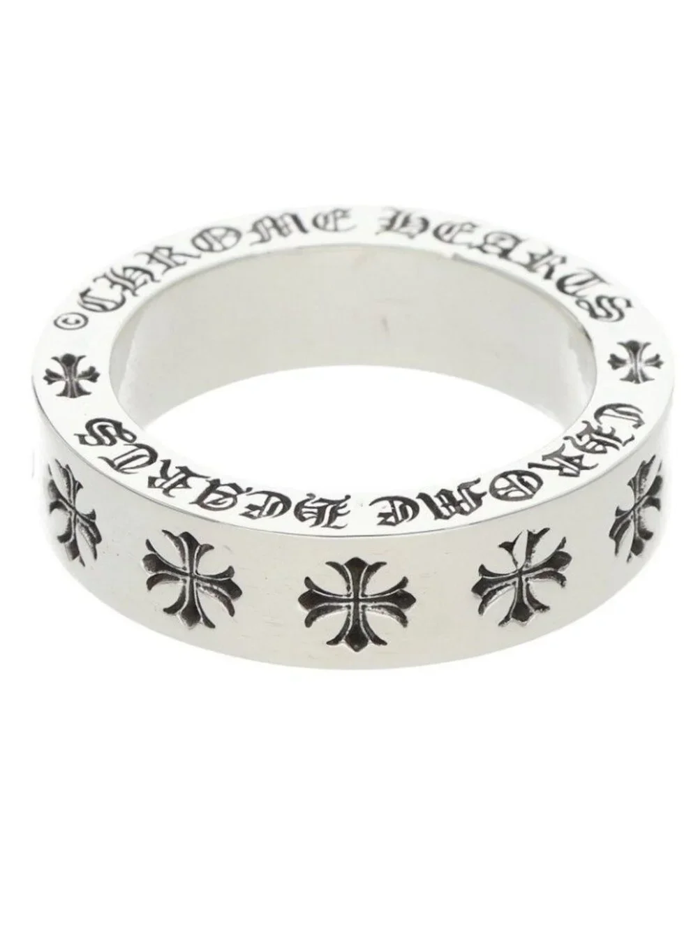 Chrome Hearts Spacer Forever Silver Ring
